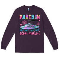 Plum party in slow motion Long Sleeve Tee - JahusDesignShop