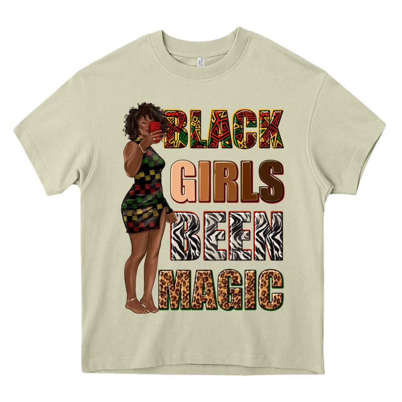 Black Girls Been Magic Heavy Core Tee by texasbilliewilder | Teevron