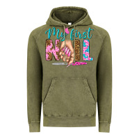 Vintage Olive my first nail bbs Vintage Hoodie - BundleAndBundleShop