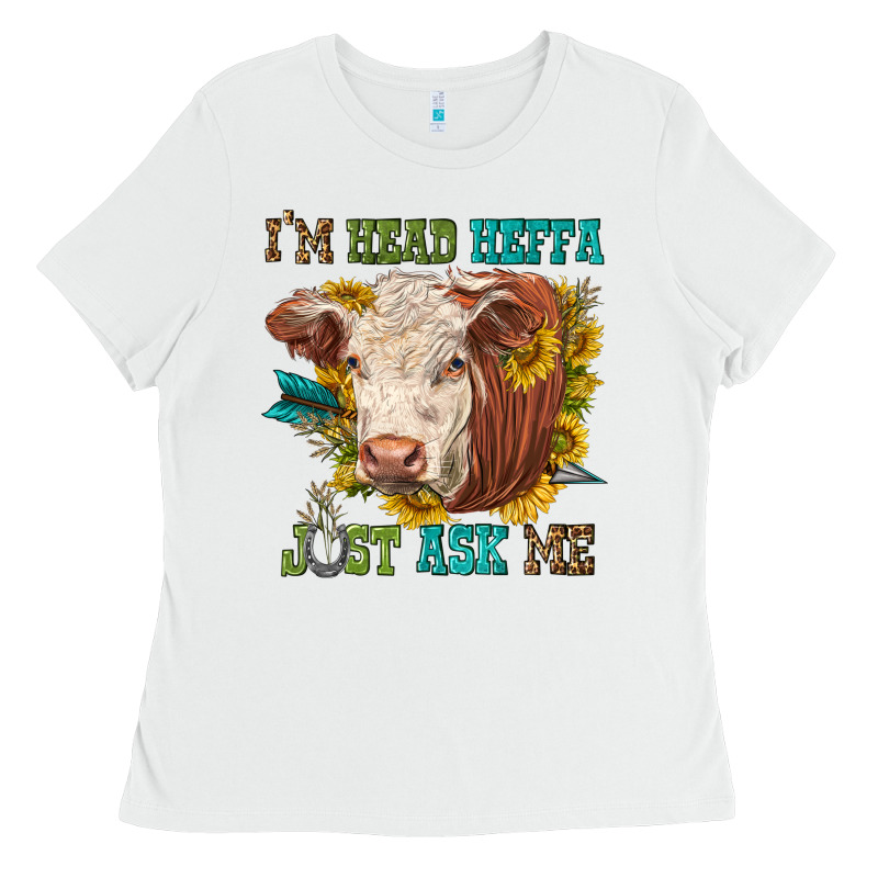 Im Head Heffa Just Ask Me Ladies Tee by texasbilliewilder | Teevron