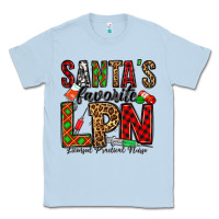 Dusty Blue santa's favorite lpn Classic Tee - Jasminsmagicworld