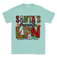 Seafoam santa's favorite lpn Classic Tee - Jasminsmagicworld