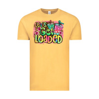 Vintage Mustard let's get loaded Vintage Tee - Jasminsmagicworld