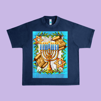 Candlestick With Parchment Urban Heavy Tee Designed By Adodesignshop