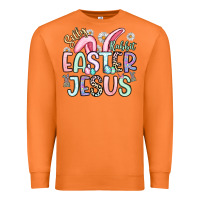 Carrot silly rabbit easter jesus Premium Sweatshirt - Artiststas