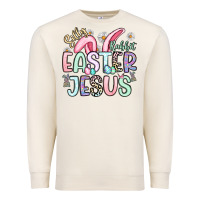 Sandshell silly rabbit easter jesus Premium Sweatshirt - Artiststas