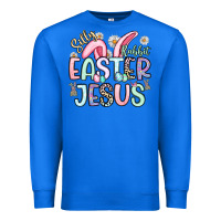 True Royal silly rabbit easter jesus Premium Sweatshirt - Artiststas