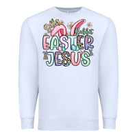 White silly rabbit easter jesus Premium Sweatshirt - Artiststas