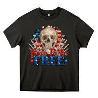Asphalt born to be free skeleton Heavy Core Tee - Zillion Design Studio