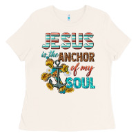 Bone jesus is the anchor of my soul Ladies Tee - texasbilliewilder