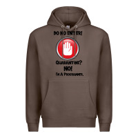 Coffee I'm Not In Quarantine I'm A Programmer Premium Hoodie - Bettercallsaul