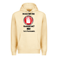 Pina Colada I'm Not In Quarantine I'm A Programmer Premium Hoodie - Bettercallsaul