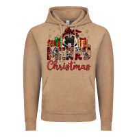 Vintage Coffee merry christmas pug Vintage Hoodie - JahusDesignShop