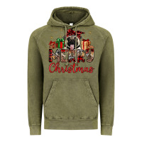 Vintage Olive merry christmas pug Vintage Hoodie - JahusDesignShop
