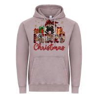 Vintage Zinc merry christmas pug Vintage Hoodie - JahusDesignShop