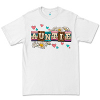 White daisy auntie Premium Tee - AdoDesignShop