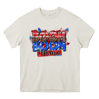 Cream boom boom mama Heavy Core Tee - Zillion Design Studio