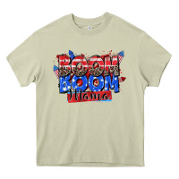 Mossy boom boom mama Heavy Core Tee - Zillion Design Studio