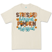Bone stressed blessed pumpkin obsessed Premium Tee - Zillion Design Studio