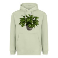 Matcha Peace Lily Heavyweight Hoodie - LillyAllenDesigns