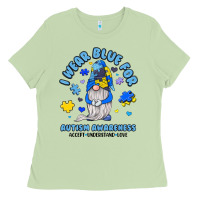 Matcha i wear blue for autism awareness Ladies Tee - JahusDesignShop