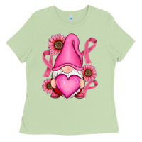 Matcha Breast Cancer gnomes Ladies Tee - RanaPortraitStore