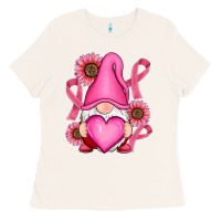 Bone Breast Cancer gnomes Ladies Tee - RanaPortraitStore