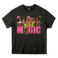 Asphalt black girl magic with afro black women Heavy Core Tee - texasbilliewilder