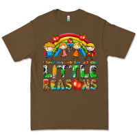 Cacao i love my job for all the little reasons Premium Tee - texasbilliewilder