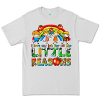 Dove Grey i love my job for all the little reasons Premium Tee - texasbilliewilder