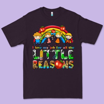 I Love My Job For All The Little Reasons Premium Tee Designed By Texasbilliewilder