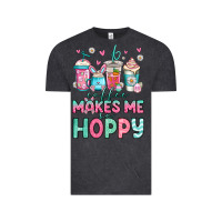 Vintage Black easter coffee makes me so hoppy Vintage Tee - Jasminsmagicworld