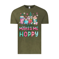 Vintage Olive easter coffee makes me so hoppy Vintage Tee - Jasminsmagicworld