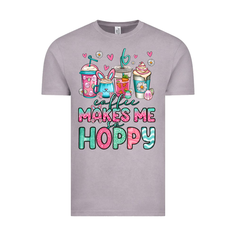Easter Coffee Makes Me So Hoppy Vintage Tee by Jasminsmagicworld | Teevron