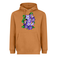 Meerkat Mayflower Plant Illustrations Heavyweight Hoodie - LillyAllenDesigns