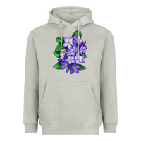 Moon Dust Mayflower Plant Illustrations Heavyweight Hoodie - LillyAllenDesigns