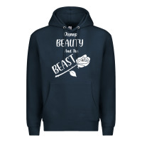 Navy Wrt Beauty And The Beast Premium Hoodie - Bettercallsaul