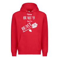 Red Wrt Beauty And The Beast Premium Hoodie - Bettercallsaul