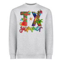 Heather Grey tx summer Heavyweight Sweatshirt - Artiststas