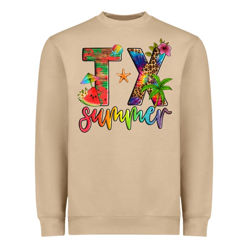 Tx Summer Heavyweight Sweatshirt by Artiststas | Teevron