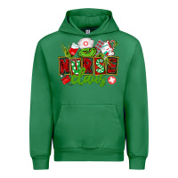 Emerald nurse claus christmas Urban Hoodie - CowGirlArtShop