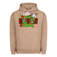 Pigment Burro nurse claus christmas Urban Hoodie - CowGirlArtShop