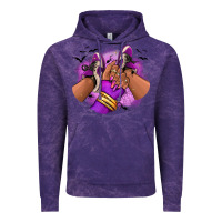 Cloud Purple Halloween afro sneakers Vintage Hoodie - RanaPortraitStore