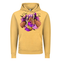 Vintage Mustard Halloween afro sneakers Vintage Hoodie - RanaPortraitStore