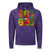 Cloud Purple 1865 juneteenth Vintage Hoodie - AdoDesignShop