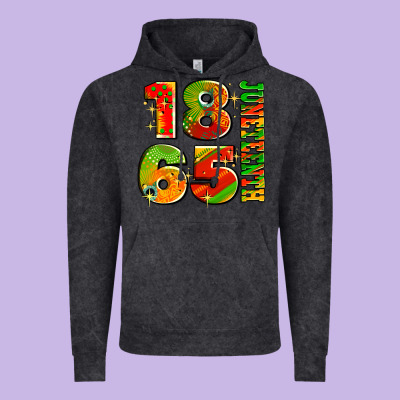 1865 Juneteenth Vintage Hoodie Designed By Adodesignshop