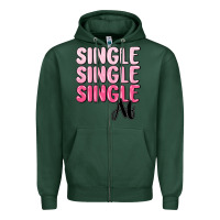 Sports Green single af Zipper Hoodie - MaliasSmallBusiness