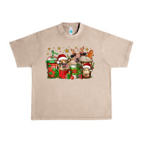 French Oak christmas cows coffee Urban Heavy Tee - Jasminsmagicworld