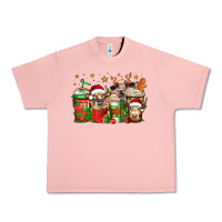 Salmon christmas cows coffee Urban Heavy Tee - Jasminsmagicworld