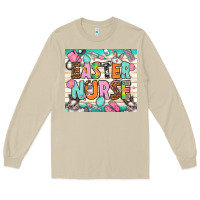 Mushroom easter nurse Long Sleeve Tee - NancyCooperArtShop